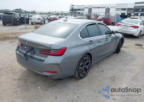 2025 BMW 3 Series 330I xDrive from USA, damaged, VIN 3MW89CW06S8F04799